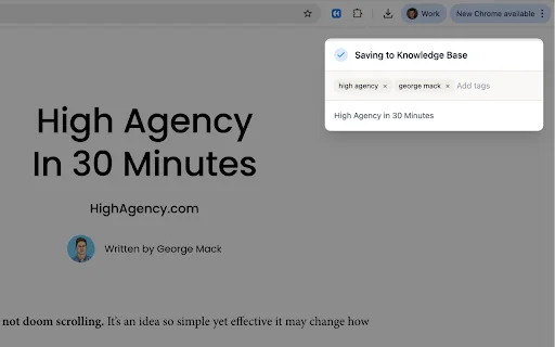 Kleo Assistant: Your AI Content Partner for Smarter Web Research - Screenshot 2